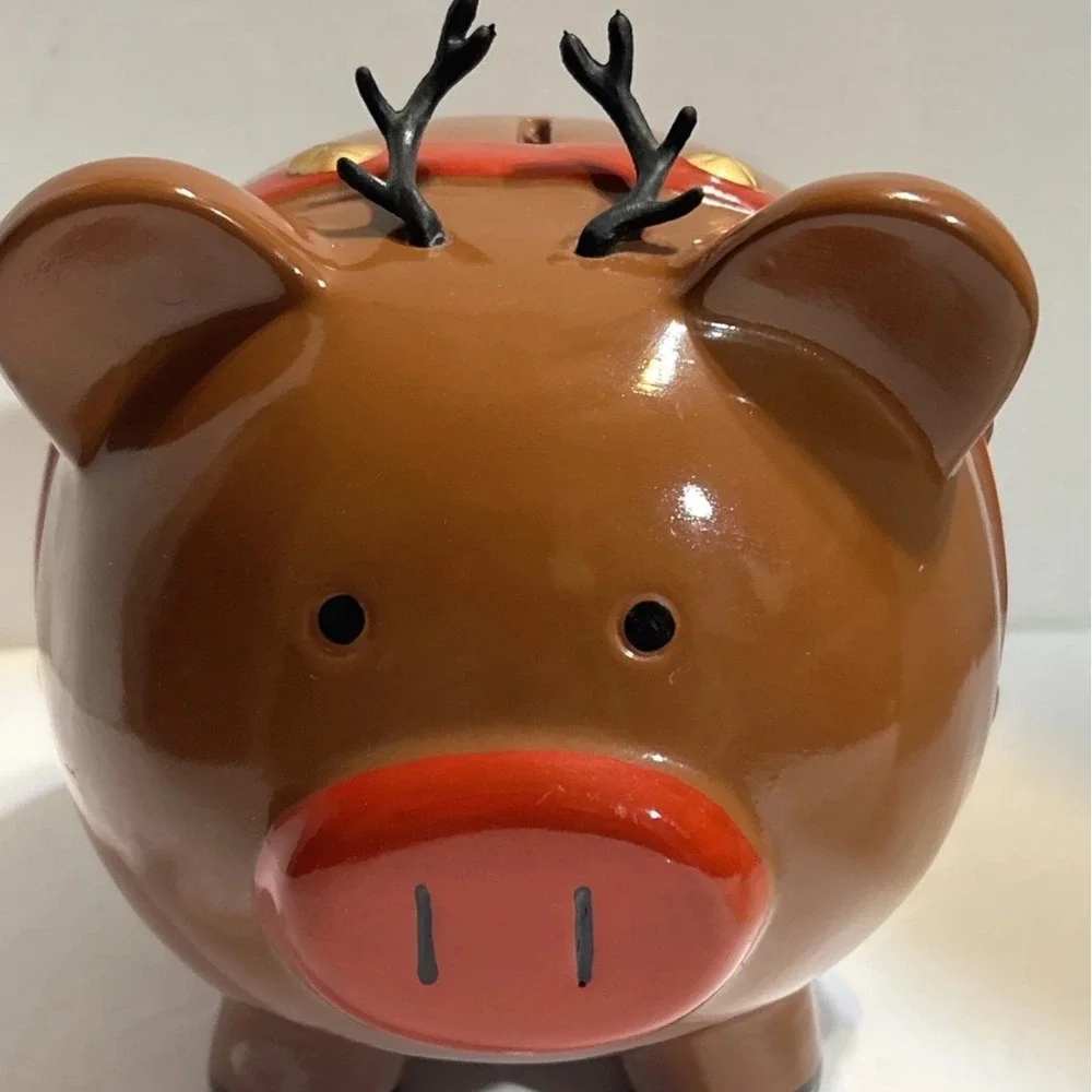 Target reindeer piggy
